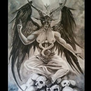 Writing Journal - Baphomet by E. R. Vernor