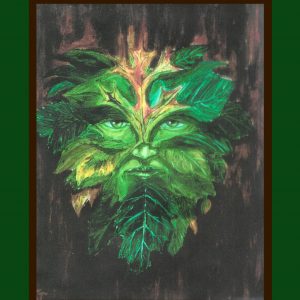 Writing Journal - Green Man by E. R. Vernor