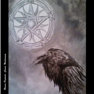 Writing Journal - Raven Pentacle by E. R. Vernor